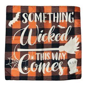 Halloween  18 x 18 “ pillow cover